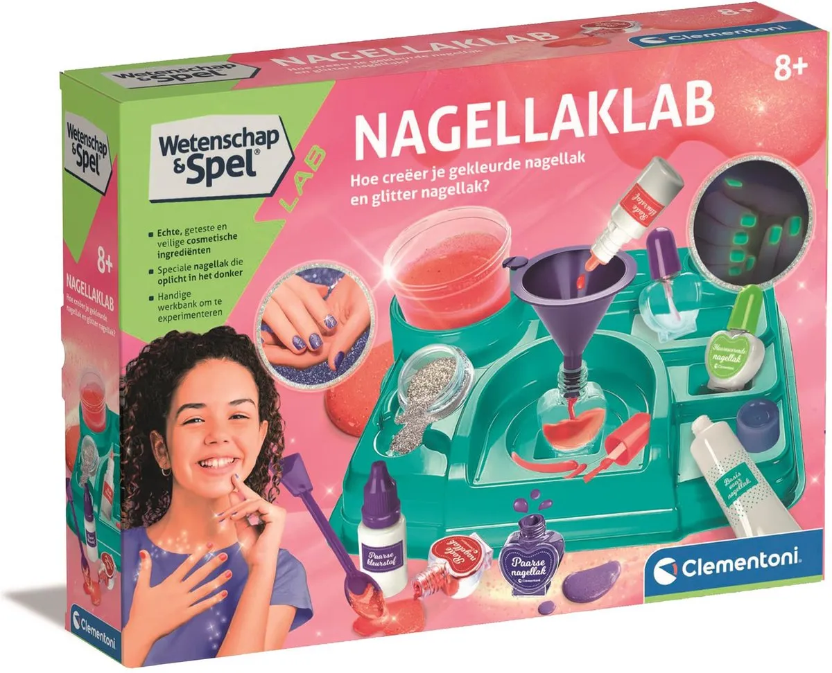 Clementoni Nagellaklab Experimenteerdoos 56156