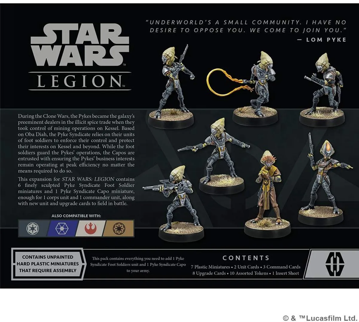 Asmodee Star Wars Legion Pyke Syndicate Voetvolk - FFGSWL117