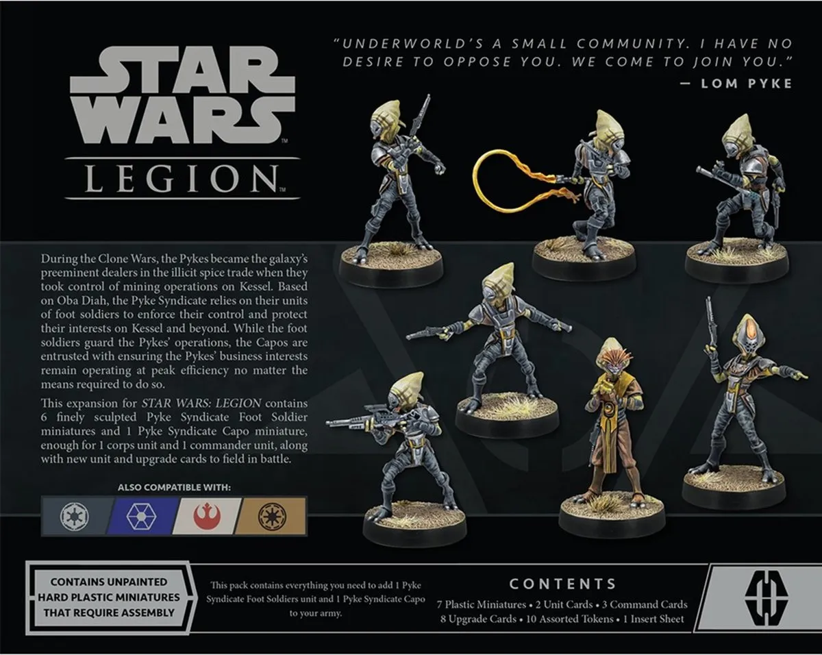Asmodee Star Wars Legion Pyke Syndicate Voetvolk - FFGSWL117