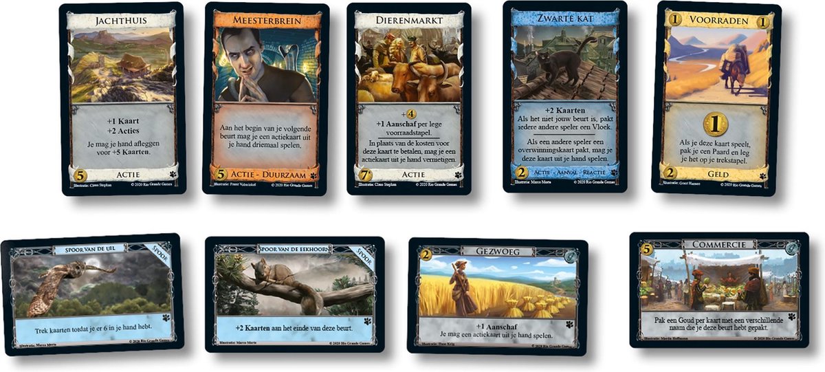 Dominion: Menagerie Uitbreiding Kaartspel