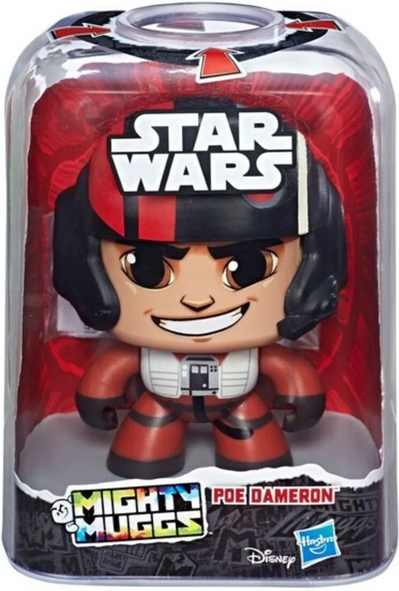 Star Wars Mighty Muggs Poe Actiefiguur - E2192EU4