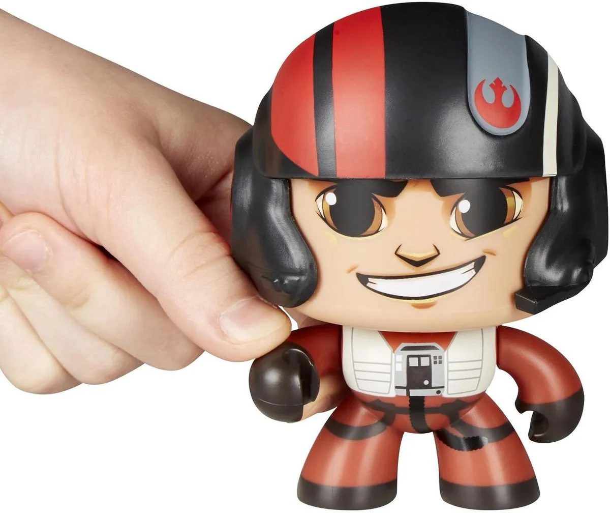 Star Wars Mighty Muggs Poe Actiefiguur - E2192EU4 - afbeelding 6 van 6