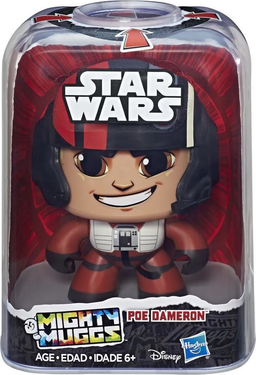 Star Wars Mighty Muggs Poe Actiefiguur - E2192EU4