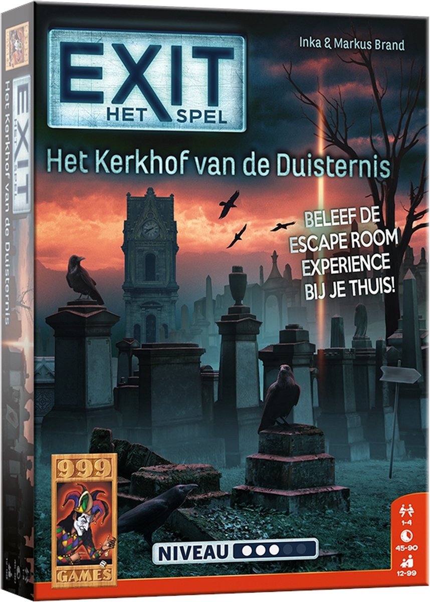999 Games - EXIT - Het kerkhof van de duisternis - Breinbreker - Escape Room Spel