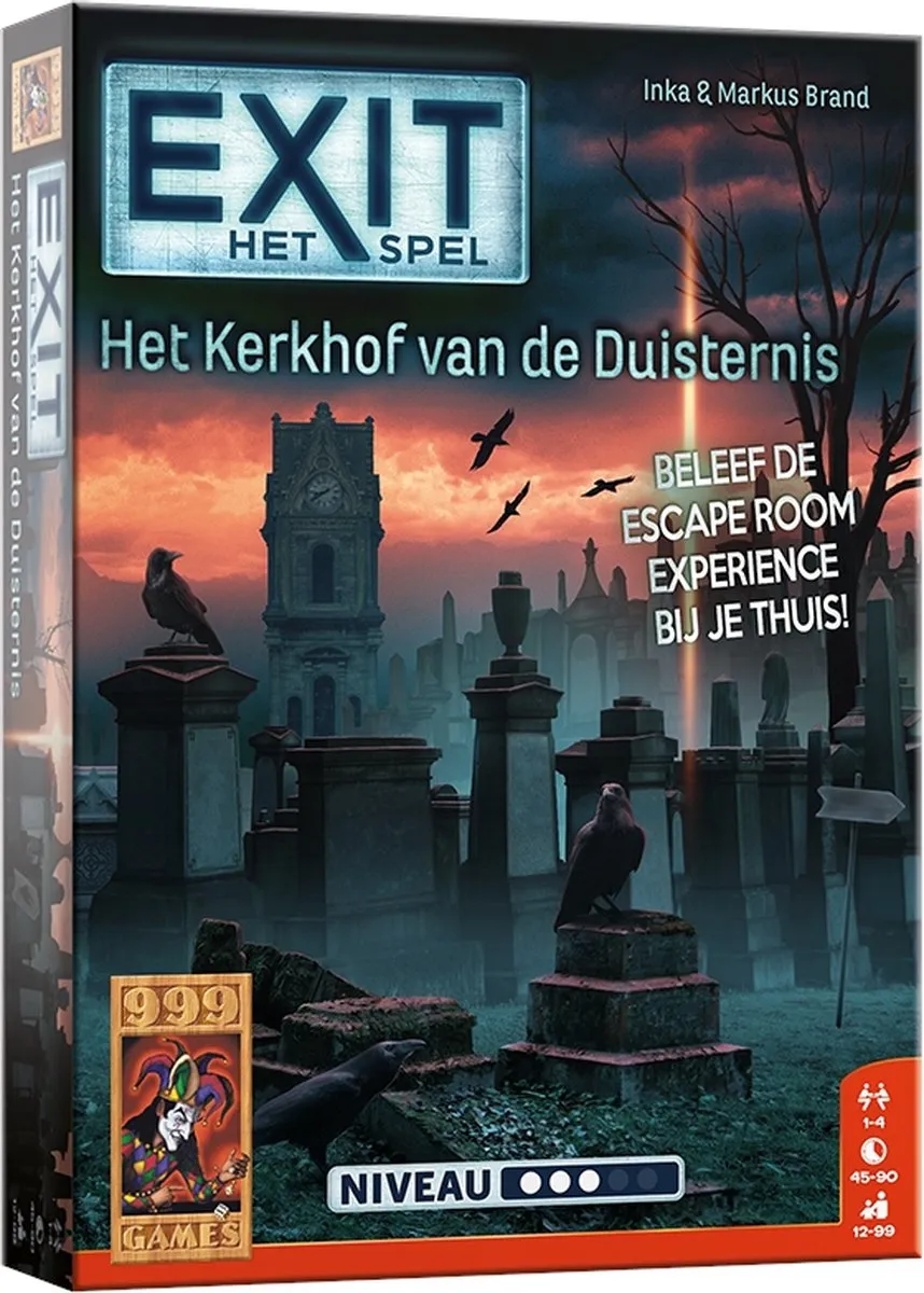 999 Games EXIT Het Kerkhof van de Duisternis - Escape Room Spel 999-EXI15