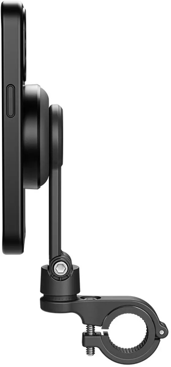 Telesin Fiets/Motor Shock Mount iPhone 15 Pro Max - Zwart/Grijs