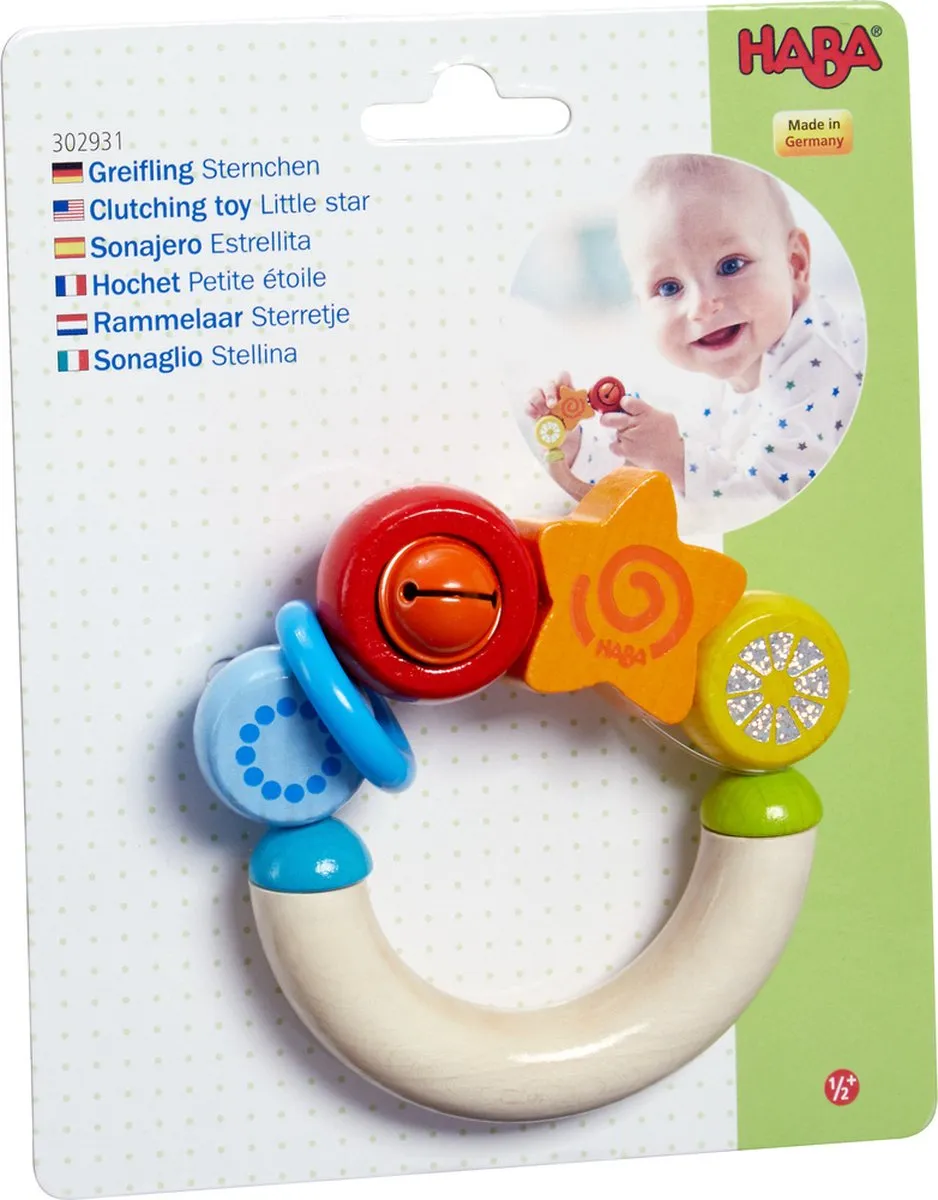Haba Rammelaar Sterretje - Multicolor