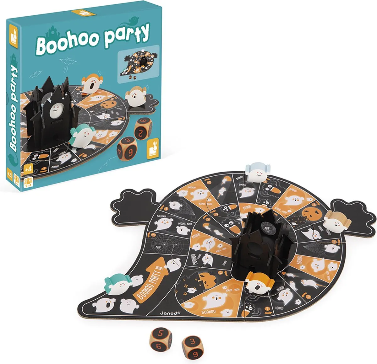 Janod Boohoo Party Spel - 2-4 Spelers