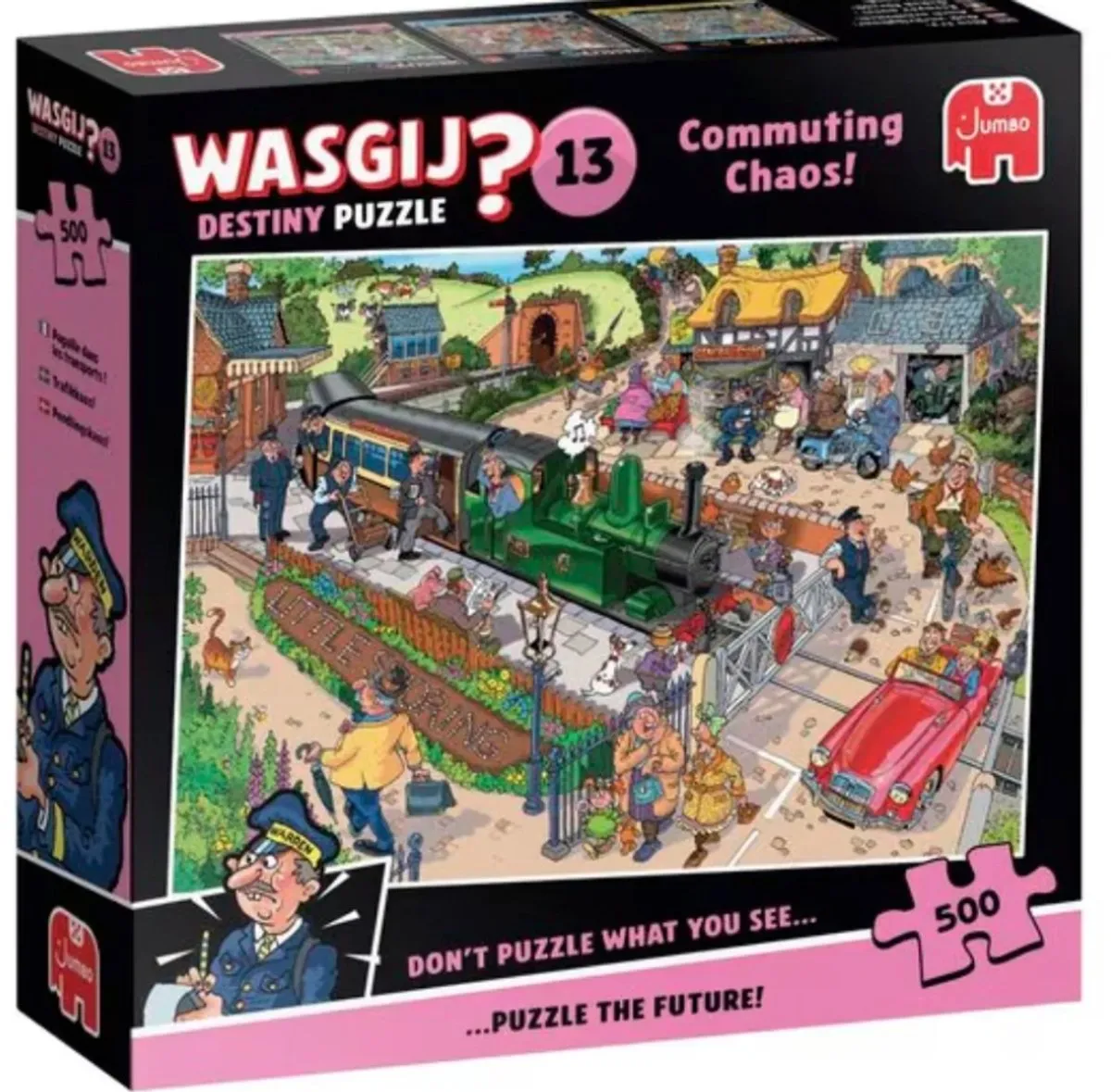 Jumbo Wasgij Destiny Commuting Chaos Puzzel 500 Stukken