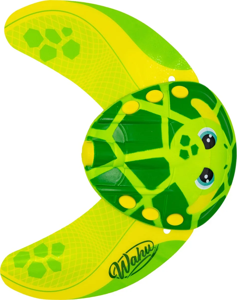 Goliath Wahu Sea Gliders Onderwater Boemerang Schildpad - Geel/ Groen