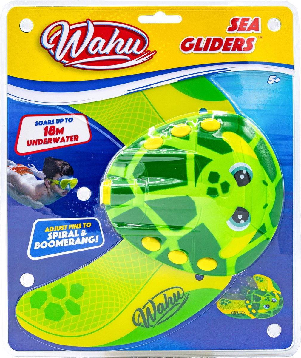 Wahu Sea Gliders - Onderwater Boomerang - Schildpad