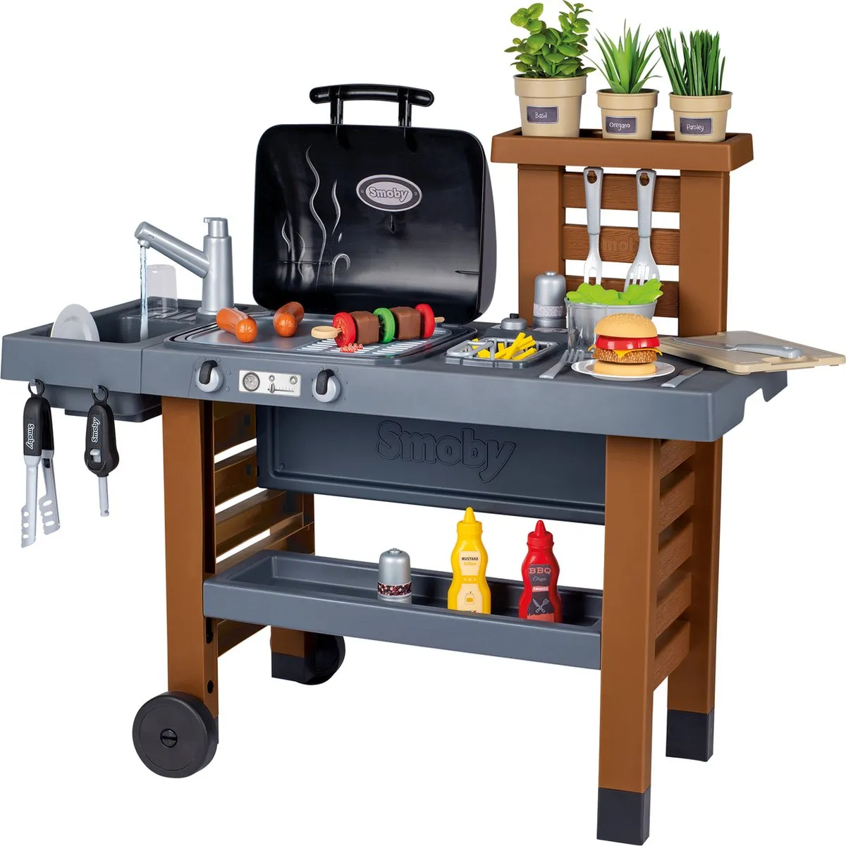 Smoby Buitenkeuken Zwart