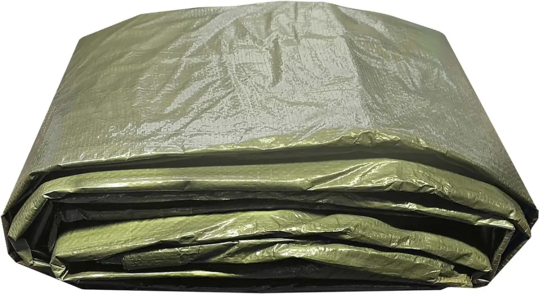 Kortpack Afdekzeil 6x8m Olijfgroen