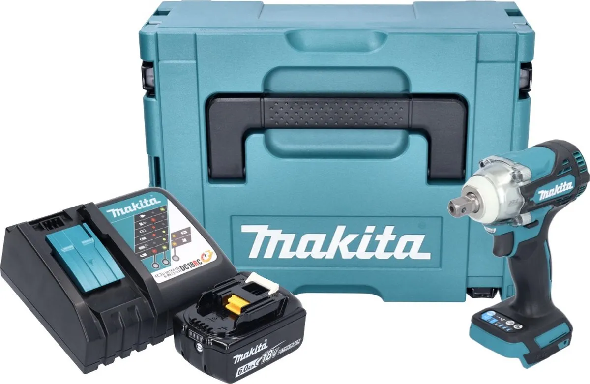 Makita DTW301RG1J Slagmoersleutel 18V 330Nm - borstelloos - 20 Stuks - afbeelding 2 van 5