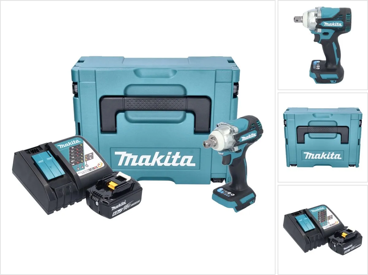 Makita DTW301RG1J Slagmoersleutel 18V 330Nm