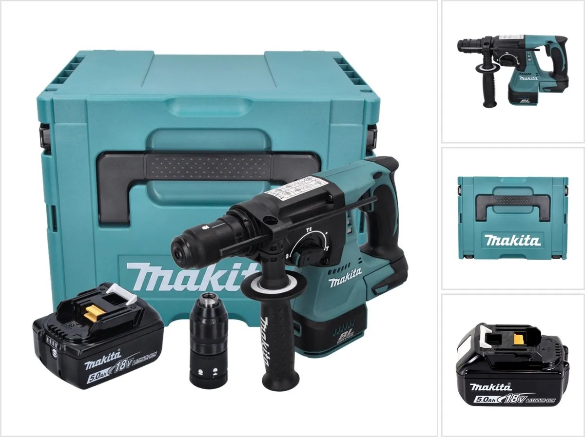 Makita DHR243T1J Accuboormachine 18V SDS-plus
