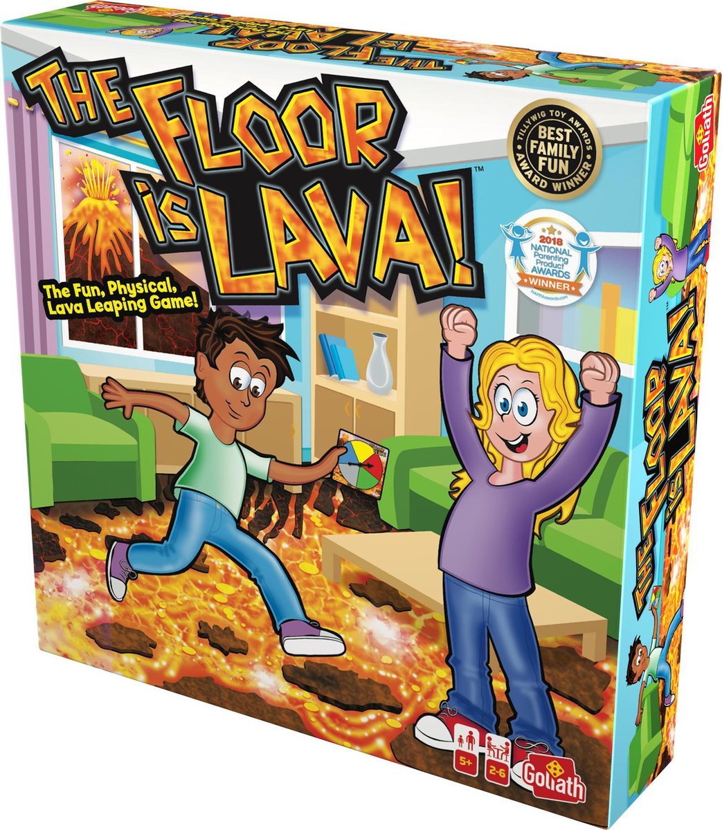 The Floor is Lava - Actiespel - Kinderspel (ML)