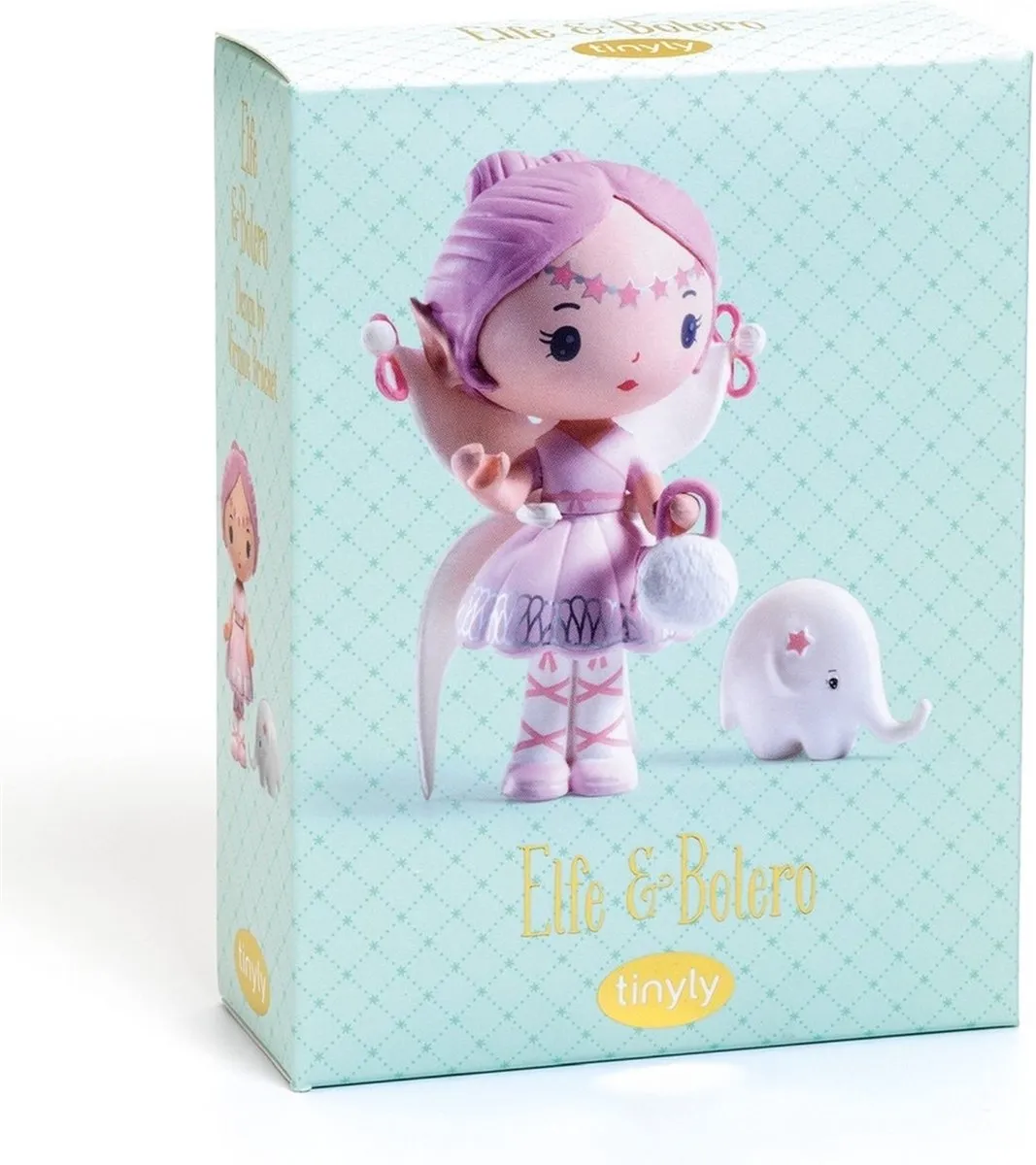 Djeco Tinyly Speelfiguur Elfe & Bolero DJ06950 - Meerkleurig