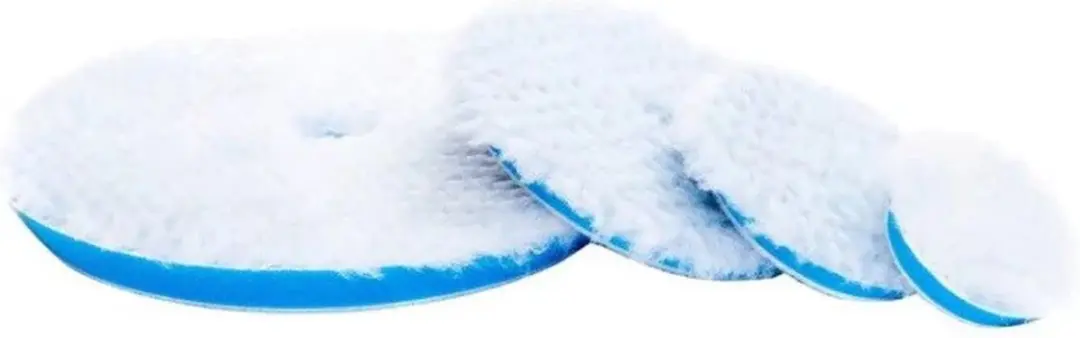 Rupes Coarse Nano Wollen Polijstpad 50-65mm - 4 Stuks