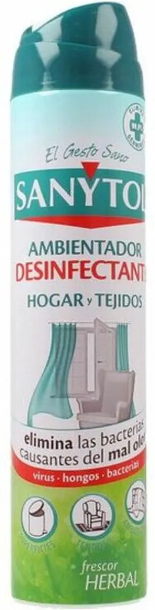 Sanytol Luchtverfrisserspray Ontsmettingsmiddel 300ml