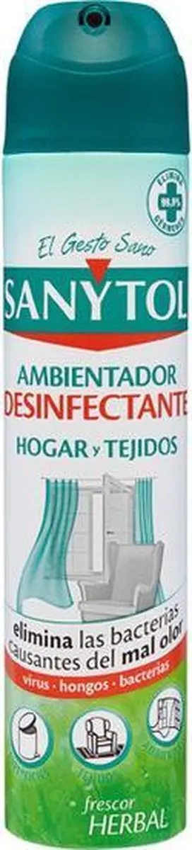 Sanytol Luchtverfrisserspray Ontsmettingsmiddel 300ml