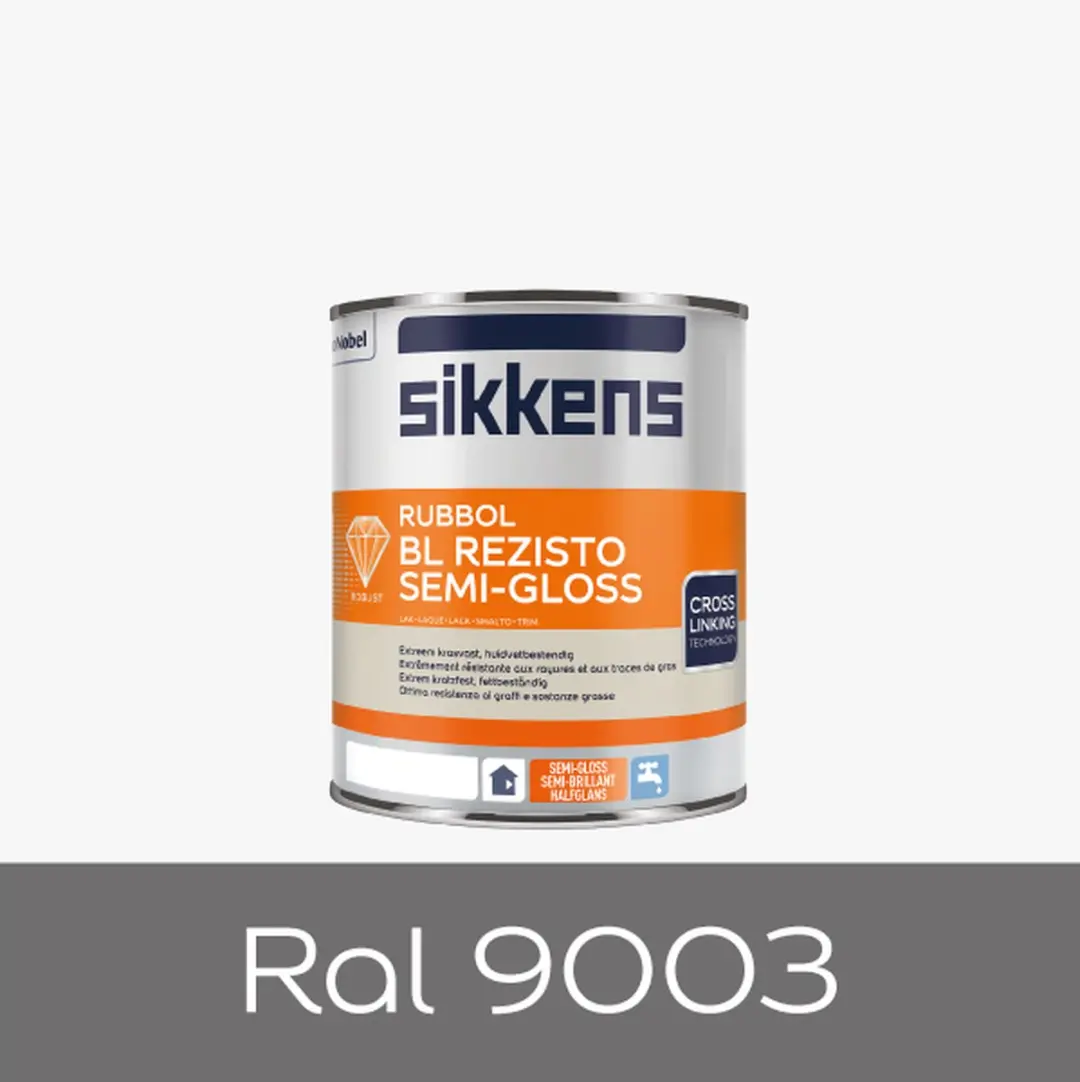 Sikkens Rubbol Bl Rezisto Semi Gloss Ral 9003 Signaalwit 1000ml