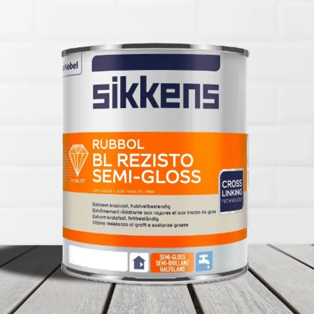 Sikkens Rubbol Bl Rezisto Semi Gloss Ral 9003 Signaalwit 1000ml