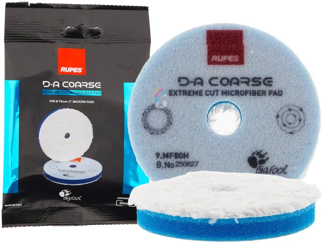Rupes D-A Coarse Microvezel Polijstpad 80-100mm