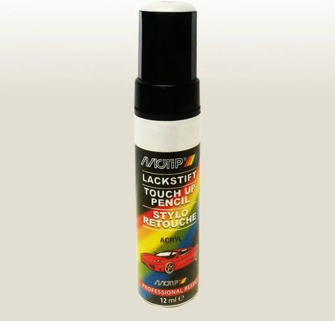 Motip 945730 Auto Lakstift Wit - 12ml