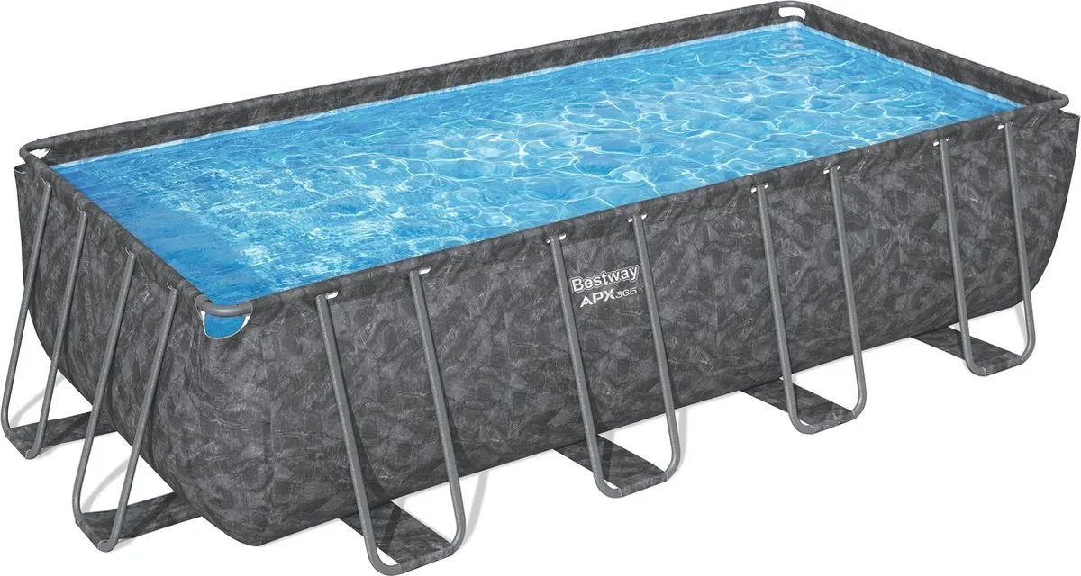 Bestway APX365 Bovengronds Zwembadset 549x274x132cm - 16.447L - Donkerblauw