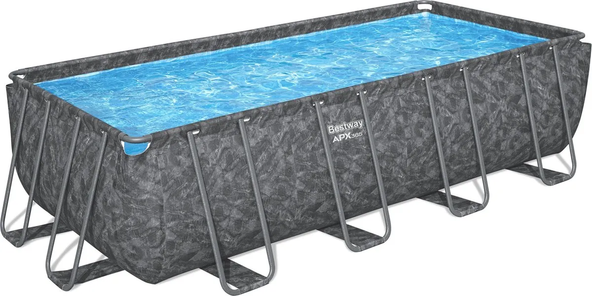 Bestway APX365 Bovengronds Zwembadset 549x274x132cm - 16.447L - Donkerblauw
