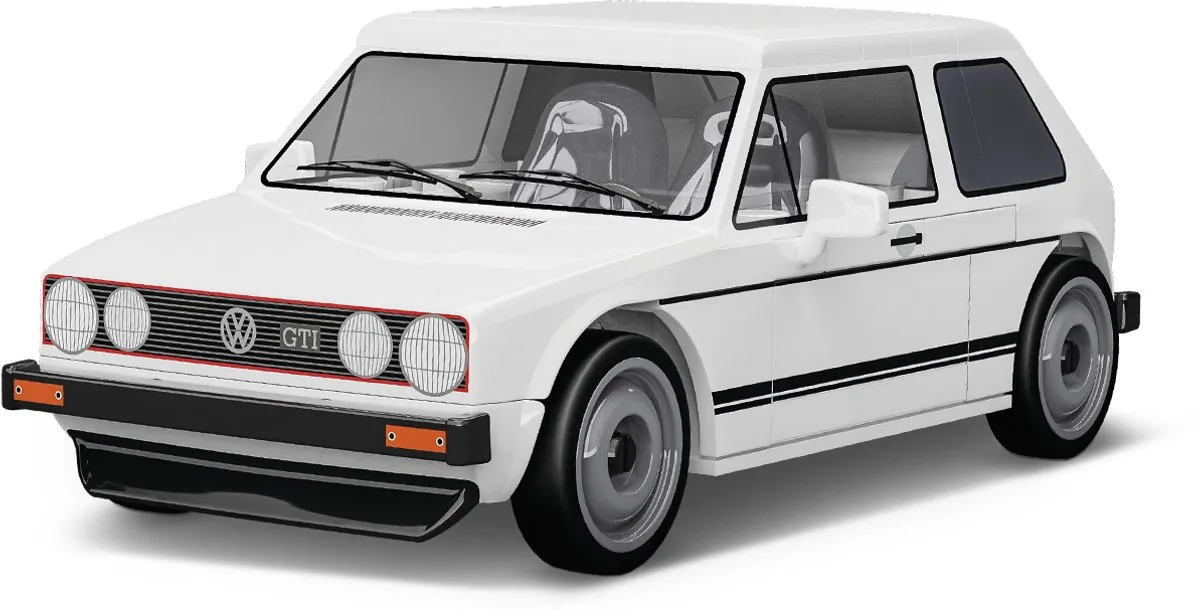 Cobi VW Golf GTI Bouwset 1:35 - 64 Onderdelen - Meerkleurig