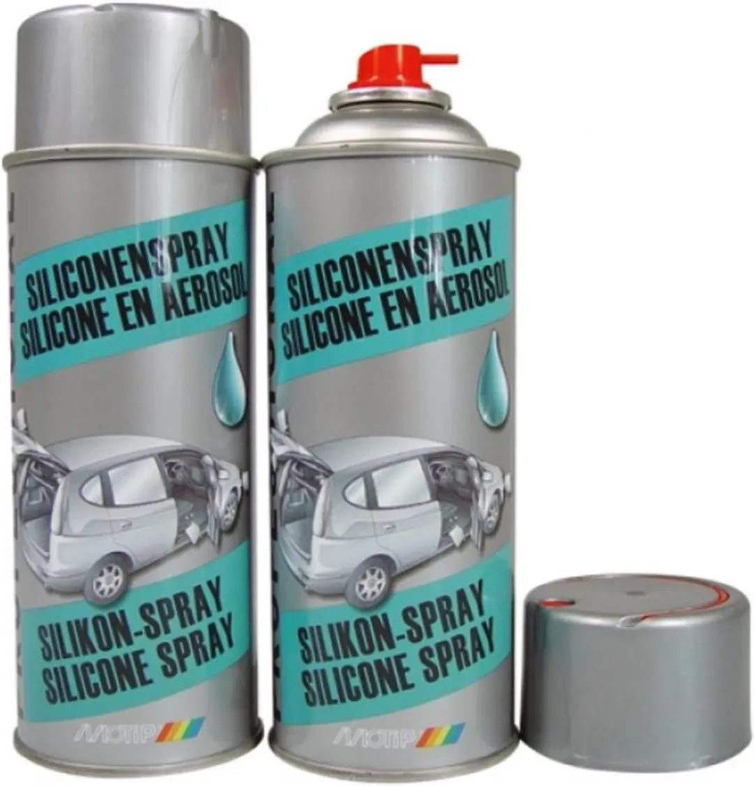 Motip Siliconenspray 400ml - Meerkleurig