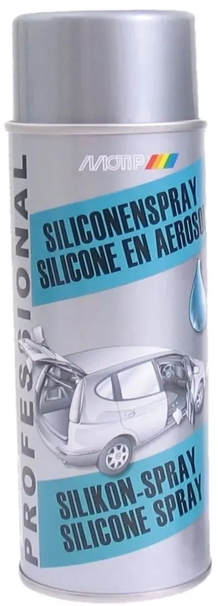 Motip Siliconenspray 400ml - Meerkleurig
