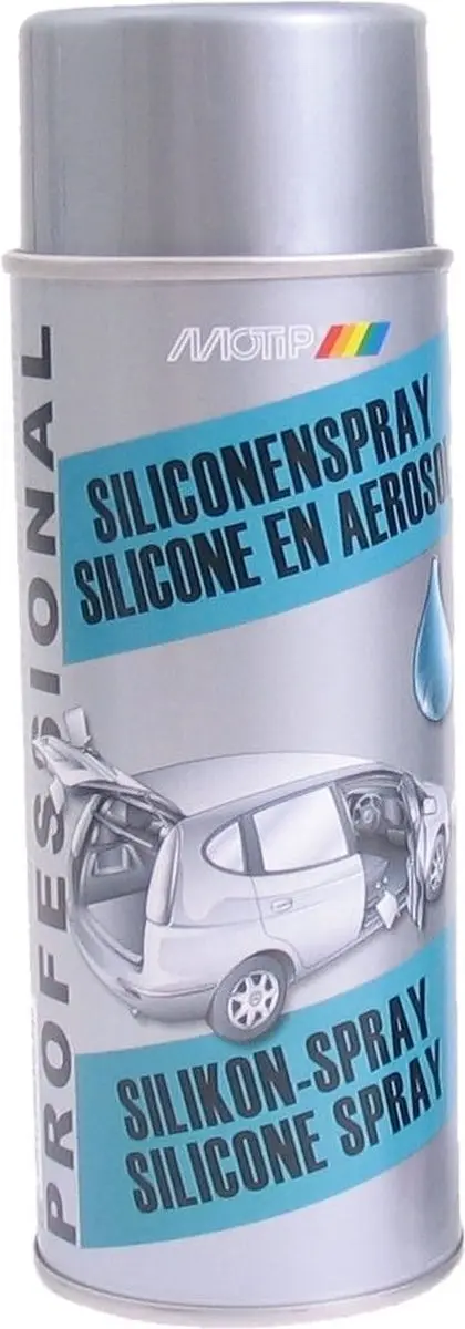 Motip Siliconenspray 400ml - Meerkleurig