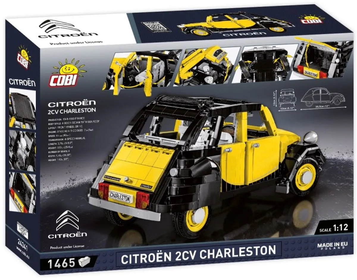 Cobi Citroën 2CV Charleston COBI-24341 - 1465 Stukken