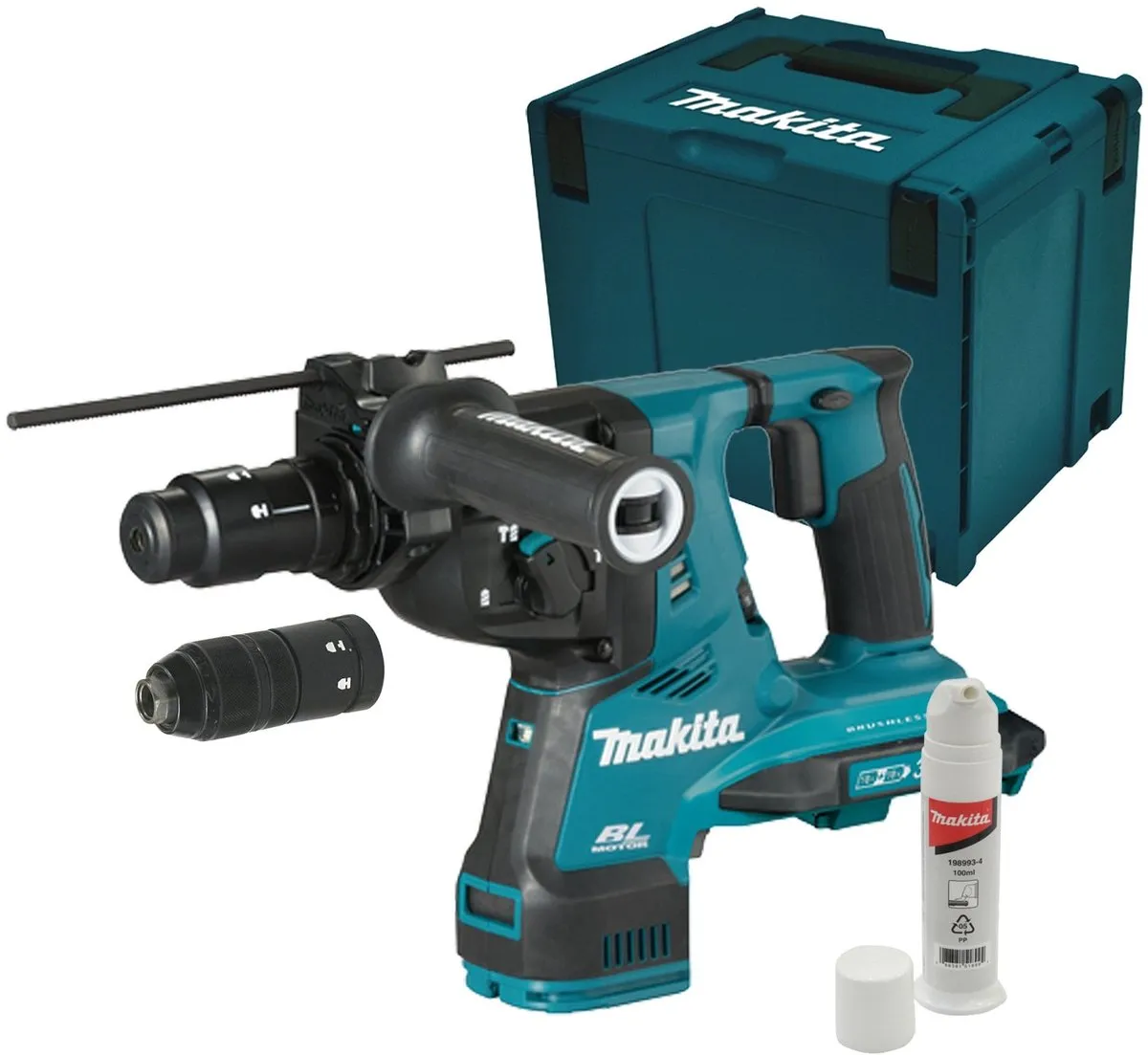Makita DHR283ZJU Boorhamer - 28mm Beton - 5000 Slagen/min