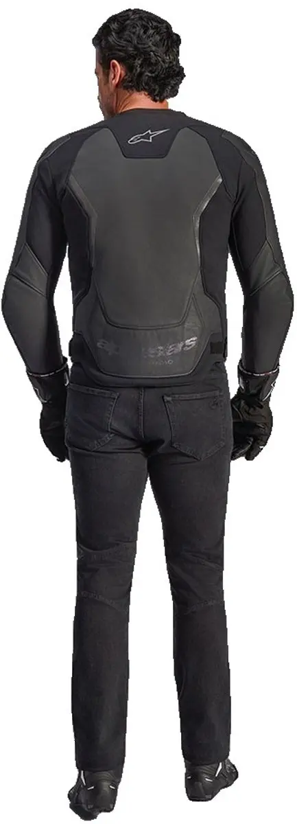 Alpinestars GP Force V2 Motorfiets Leren Jas - Maat 52 - Zwart