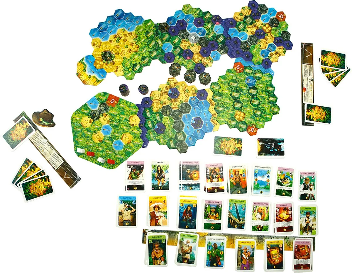 999 Games De Zoektocht naar El Dorado Helden & Demonen Uitbreiding 1 - Bordspel - 2-4 Spelers