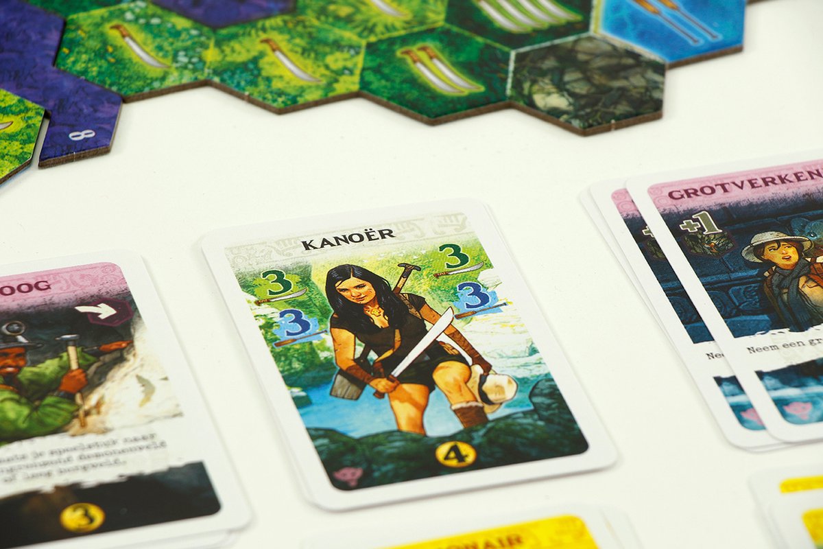 999 Games - De Zoektocht naar El Dorado - Helden & Demonen Uitbreiding 1 - Bordspel