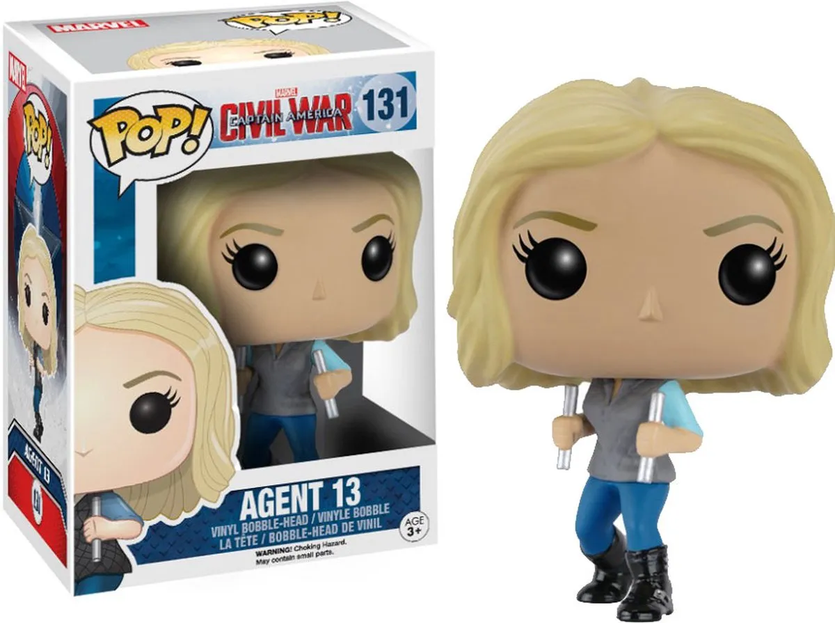 Funko POP Marvel Agent 13 Bobble Head 131