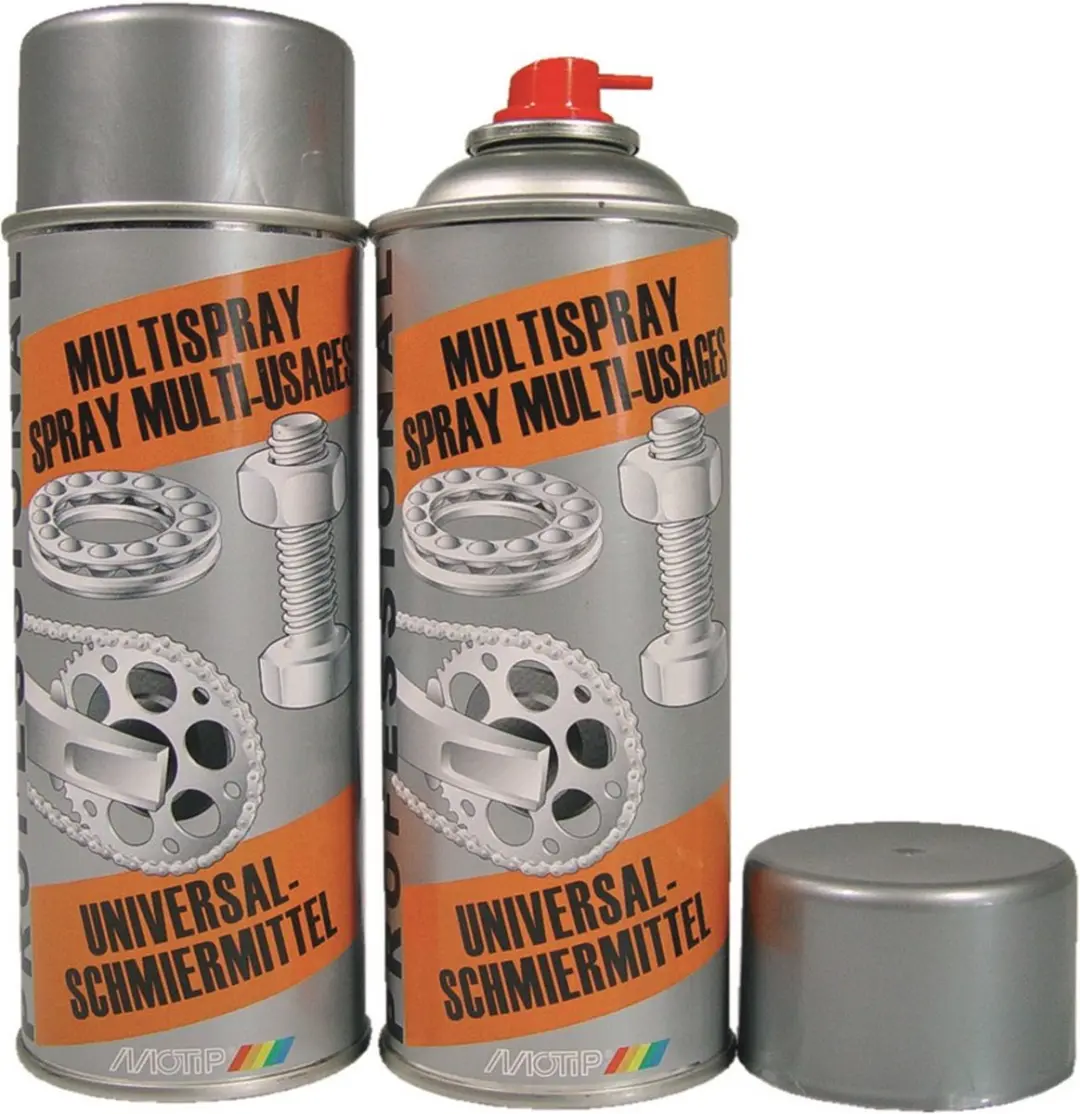 Motip Technical Multispray 400ml - Zwart