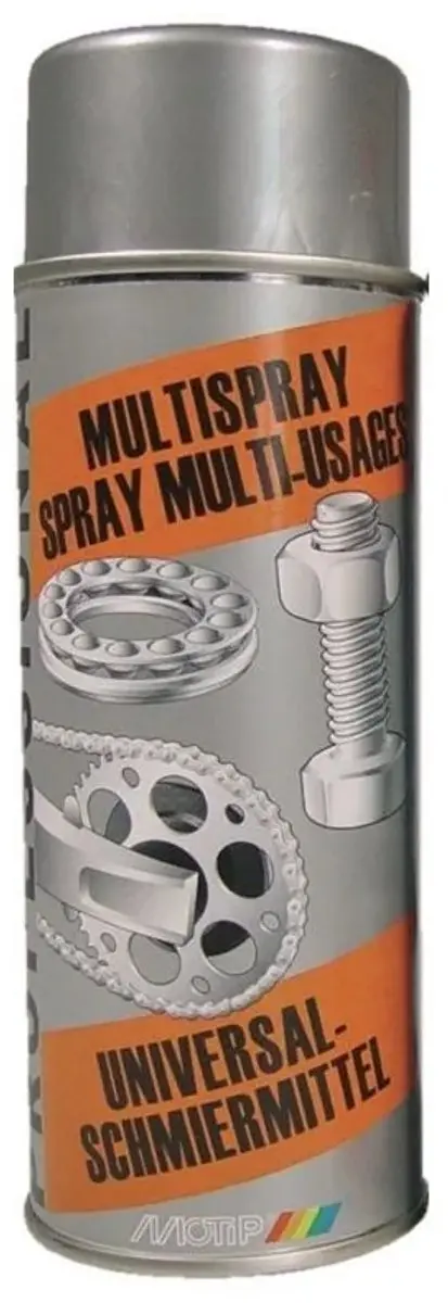 Motip Technical Multispray 400ml - Zwart