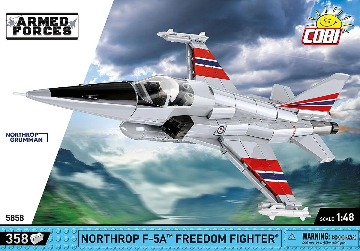 Cobi Northrop F-5E Tiger II COBI-5858 - 358 Onderdelen - Meerkleurig