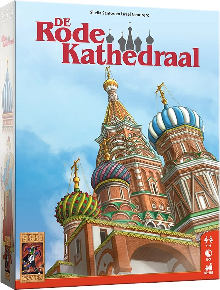 999 Games De Rode Kathedraal Bordspel - 4 Spelers