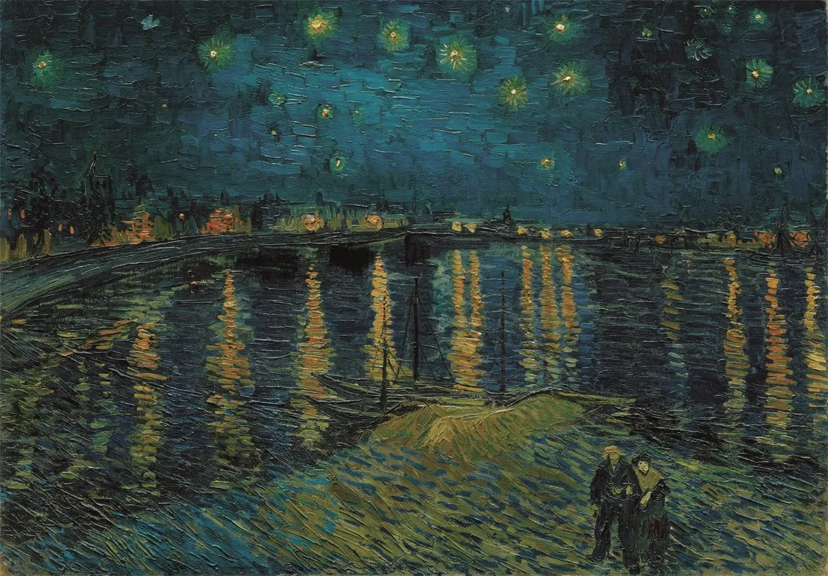 Clementoni Sterrennacht Van Gogh Puzzel 1000 Stuks - Multikleur