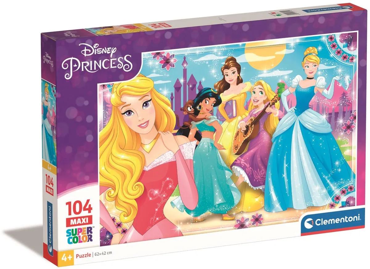 Clementoni Disney Princess Maxi Puzzel 200 Stuks