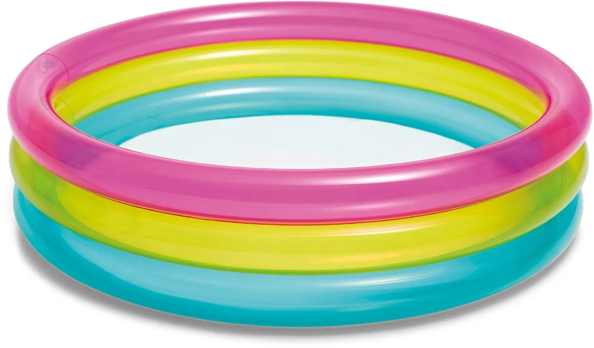 Intex Rainbow Baby Opblaaszwembad Ø86cm