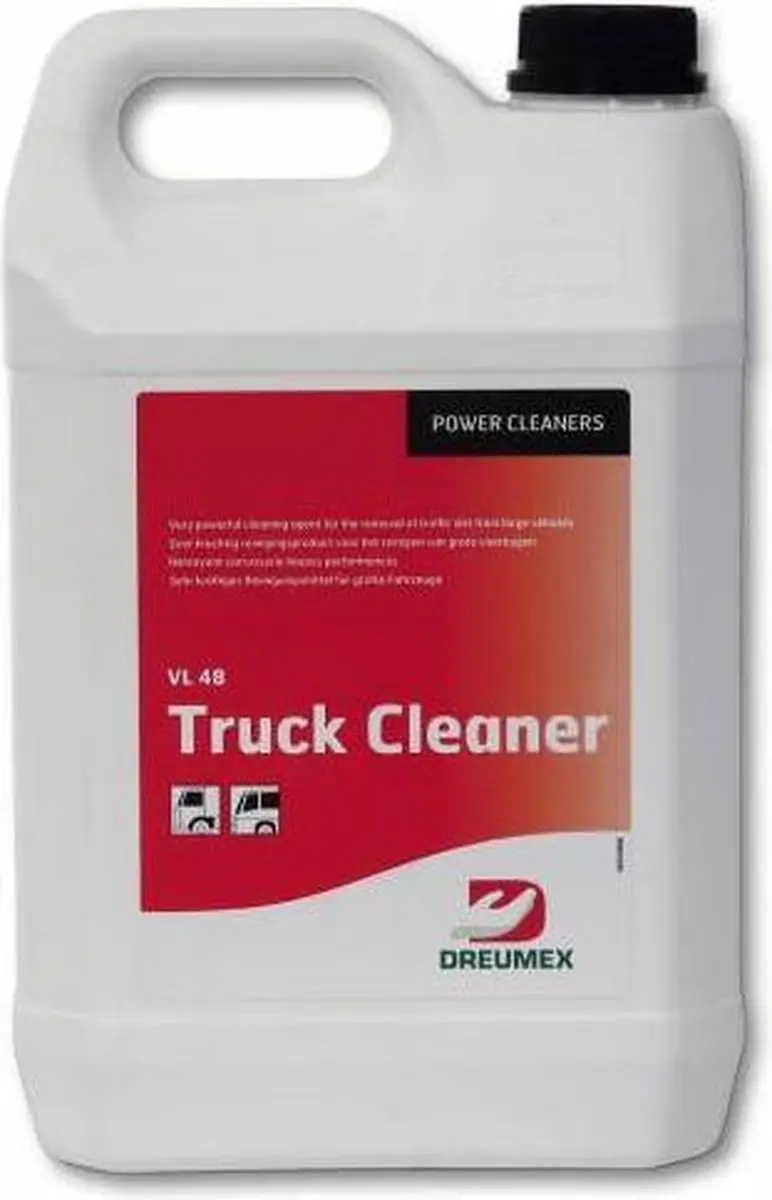 Dreumex Truck Cleaner 5L - Vrachtwagenpoetsmiddel Rood/Wit