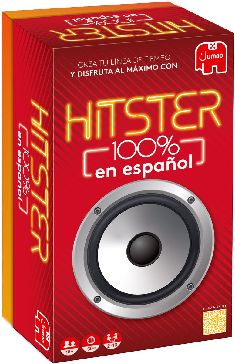 Jumbo Hitster - 100% en español, Bordspel, Feest, 16 jaar, 30 min, 30 min